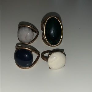 🛍🛍Set of four ring set🛍🛍